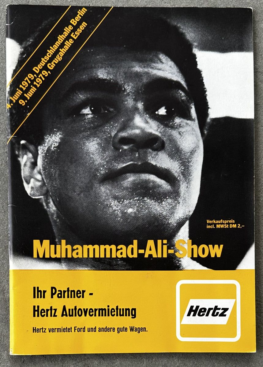 ALI, MUHAMMAD-JIMMY ELLIS EXHIBITION OFFICIAL PROGRAM (1979) – JO ...