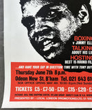 ALI, MUHAMMAD-JIMMY ELLIS ON SITE EXHIBITION POSTER (1979)