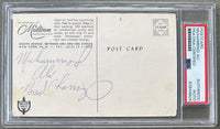 ALI, MUHAMMAD VINTAGE SIGNED POSTCARD (1967-FOLLEY FIGHT-PSA/DNA)