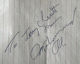 ALI, MUHAMMAD INK SIGNATURE (PSA/DNA)