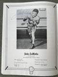 WORLD BOXING HALL OF FAME SIGNED PROGRAM (1986-BY ALI, LAMOTTA & OTHERS)