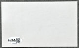 ALSTON, WALTER SIGNED INDEX CARD (JSA)