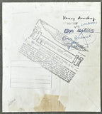ARMSTRONG, HENRY-LOU AMBERS ORIGINAL TYPE 1 WIRE PHOTO (1939-ACTION)