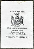 ANDRE THE GIANT-CHUCK WEPNER & BRUNO SAMMARTINO-STAN HANSEN ON SITE TICKET STUB (1976