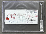 LEGENDS OF THE RING SIGNED ENVELOPE (1992-ARCEL-PATTERSON-PRYOR-BECKETT)