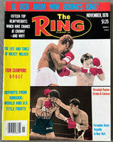 ARGUELLO, ALEXIS SIGNED NOVEMBER 1978 RING MAGAZINE (JSA)