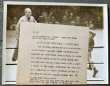 ARMSTRONG, HENRY-LOU AMBERS TYPE 1 ORIGINAL WIRE PHOTO (1938-6th ROUND)