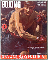 ARMSTRONG, HENRY-BEAU JACK OFFICIAL PROGRAM (1943)