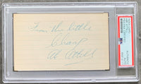 ATTELL, ABE INK SIGNED INDEX CARD (PSA/DNA)