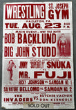 BACKLUND, BOB-BIG JOHN STUDD ON SITE POSTER (1983)