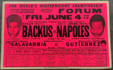 NAPOLES, JOSE-BILLY BACKUS II ON SITE POSTER (1971)