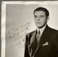 BAER, BUDDY SIGNED STUDIO PHOTO