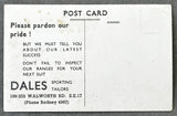 BAER, MAX ADVERTISING REAL PHOTO POSTCARD