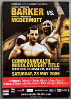 FURY, TYSON-SCOTT BELSHAW OFFICIAL PROGRAM (2009-FURY'S 6TH PRO FIGHT)