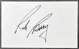 BARRY, RICK SIGNED INDEX CARD (JSA)