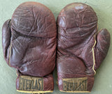 BARTFIELD, DANNY FIGHT WORN GLOVES (1940-BOBBY WILLIAMS FIGHT)