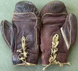 BARTFIELD, DANNY FIGHT WORN GLOVES (1940-BOBBY WILLIAMS FIGHT)