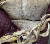 BARTFIELD, DANNY FIGHT WORN GLOVES (1940-BOBBY WILLIAMS FIGHT)