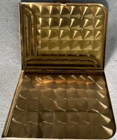 BASILIO, CARMEN-TONY DEMARCO I ORIGINAL SOUVENIR CIGARETTE CASE (1955-BASILIO WINS TITLE)