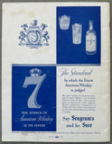 BASILIO, CARMEN-JOHNNY SAXTON OFFICIAL PROGRAM (1956)