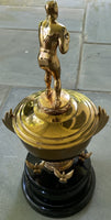 BASILIO, CARMEN ORIGINAL BOXING TROPHY (1953)