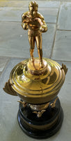 BASILIO, CARMEN ORIGINAL BOXING TROPHY (1953)