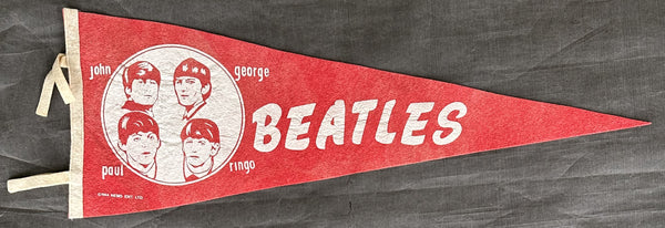 BEATLES ORIGINAL PENNANT (1964)