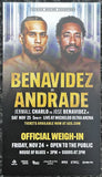 BENAVIDEZ, DAVID-DEMETRIUS ANDRADE ADVERTISING CARD (2023)