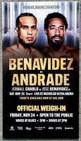 BENAVIDEZ, DAVID-DEMETRIUS ANDRADE ADVERTISING CARD (2023)