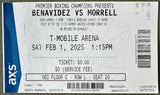 BENAVIDEZ, DAVID-DAVID MORRELL ON SITE FULL TICKET (2025)