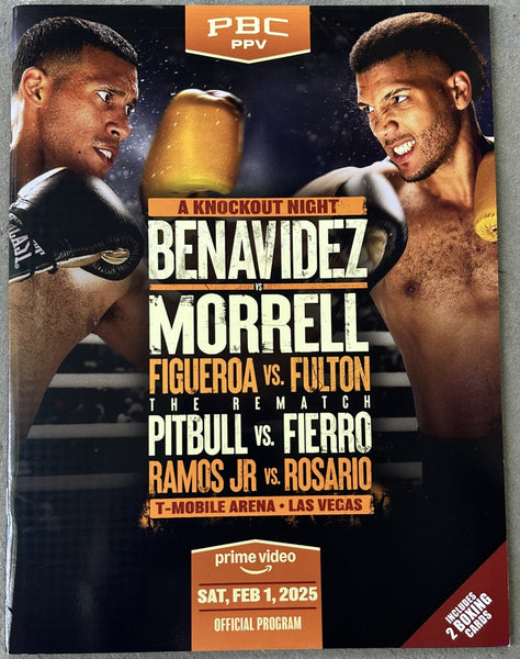 BENAVIDEZ, DAVID-DAVID MORRELL OFFICIAL PROGRAM (2025)
