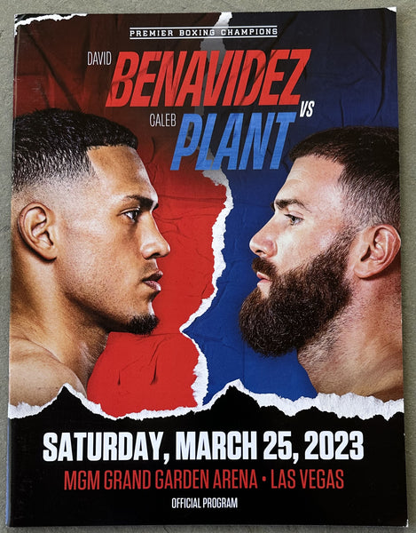 BENAVIDEZ, DAVID-CALEB PLANT OFFICIAL PROGRAM (2023)