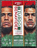 BENAVIDEZ, DAVID-GILBERTO RAMIREZ OFFICIAL PROGRAM (2026)