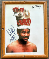 BENITEZ, WILFRED SIGNED PHOTO (FROM GRAZIANO'S RESTAURANT AT BOXING HALL OF FAME)