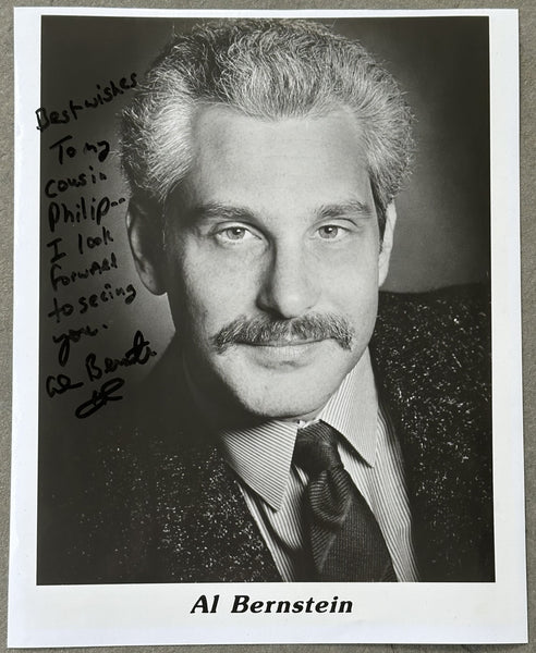BERNSTEIN, AL SIGNED PHOTO