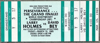 HOLMES, LARRY-DAVID BEY FULL TICKET (1985)