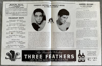 BIZZARRO, JOHNNY-FRANKIE NAVAEZ OFFICIAL PROGRAM (1964)