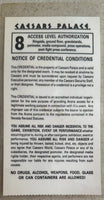 HOLYFIELD, EVANDER-RIDDICK BOWE III CREDENTIAL (1995)