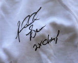 BOWE, RIDDICK SIGNED BOXING ROBE (JSA)