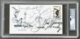 BOXING GREAT HEAVYWEIGHT CHAMPIONS SIGNED FIRST DAY COVER (DEMPSEY, TUNNEY, BRADDOCK, CHARLES, WALCOTT, SHARKEY-PSA/DNA)