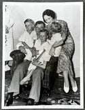 BRADDOCK, JAMES J. & FAMILY TYPE 1 PHOTO (1935-FOLLOWING VICTORY OVER BAER)
