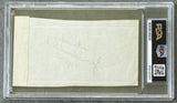 BRADDOCK, JAMES J. INK SIGNATURE (1935-AS WORLD HEAVYWEIGHT CHAMPION-PSA/DNA)