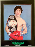 MANCINI, RAY "BOOM BOOM"-LIVINGSTON BRAMBLE OFFICIAL PROGRAM (1985)