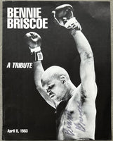 BRISCOE, BENNIE SIGNED TRIBUTE PROGRAM (1983)