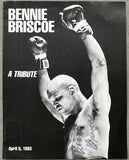 BRISCOE, BENNIE SIGNED TRIBUTE PROGRAM (1983)