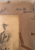BRITT, JIMMY SIGNED MOUNTED PHOTO