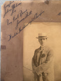 BRITT, JIMMY SIGNED MOUNTED PHOTO