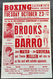 BROOKS, MONROE-RUDDY BARRO ON SITE POSTER (1973)