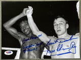 BROWN, JOE & DAVE CHARNLEY SIGNED WIRE PHOTO (PSA/DNA)
