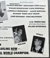 BROWN, SIMON-LUIS SANTANA ON SITE POSTER (1989)